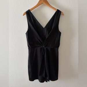 Naked Zebra Black Mini Dress